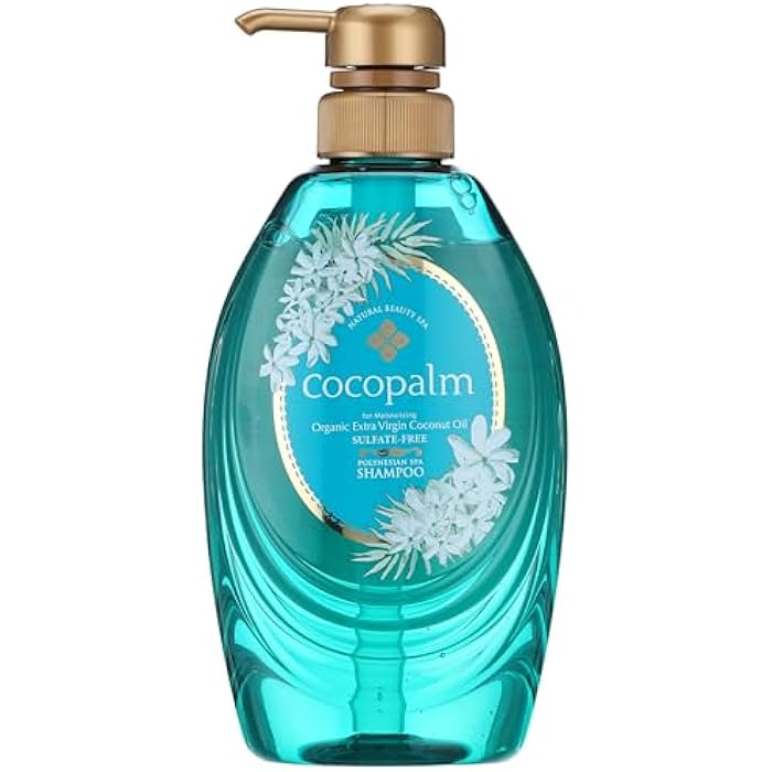 Cocopalm Shampoo Polynesian To Moisturize Oily Hair - 480 ml - Image 1